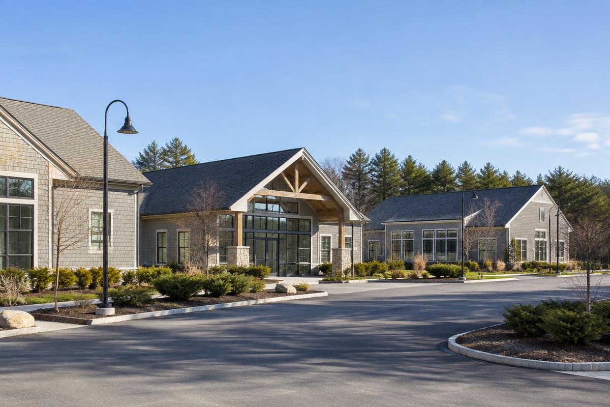 Representative New England multi-building residential community